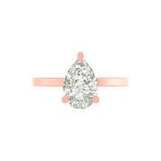 The Evermore Pear Solitaire Ring - 3 CT with IGI Certified