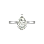 The Evermore Pear Solitaire Ring - 3 CT with IGI Certified