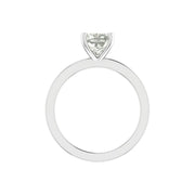 Elegant Cushion-Cut Lab Diamond Solitaire Ring | 2.00 Ct | 14K/18K Gold | Lightweight Engagement Ring