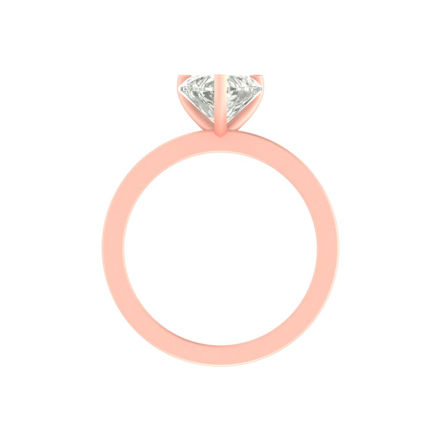 2 Carat Heart Shape Diamond Solitaire Ring in 14K/18K Gold | Romantic Engagement Ring | Love Promise Ring