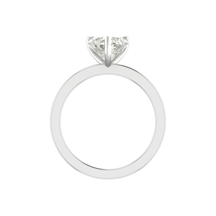2 Carat Heart Shape Diamond Solitaire Ring in 14K/18K Gold | Romantic Engagement Ring | Love Promise Ring