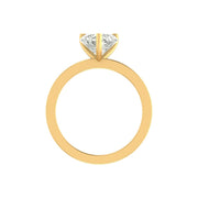 2 Carat Heart Shape Diamond Solitaire Ring in 14K/18K Gold | Romantic Engagement Ring | Love Promise Ring