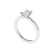 1 Carat Radiant-Cut Lab Diamond Ring  – Elegant & Lightweight