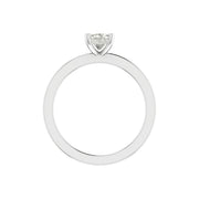 1 Carat Radiant-Cut Lab Diamond Ring  – Elegant & Lightweight