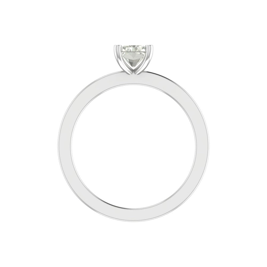 1 Carat Radiant-Cut Lab Diamond Ring  – Elegant & Lightweight