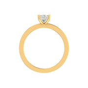 1 Carat Radiant-Cut Lab Diamond Ring  – Elegant & Lightweight