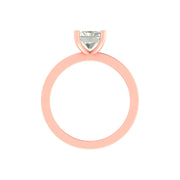 2 Carat Radiant-Cut Lab Diamond Ring in 14K / 18K Gold – Statement Luxury in Lightweight