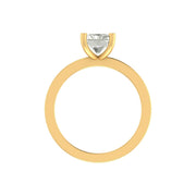 2 Carat Radiant-Cut Lab Diamond Ring in 14K / 18K Gold – Statement Luxury in Lightweight